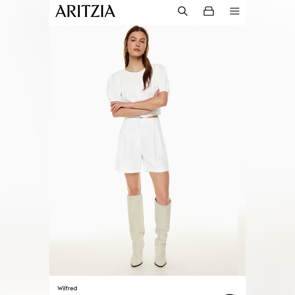 Aritzia Wilfred Effortless Shorts